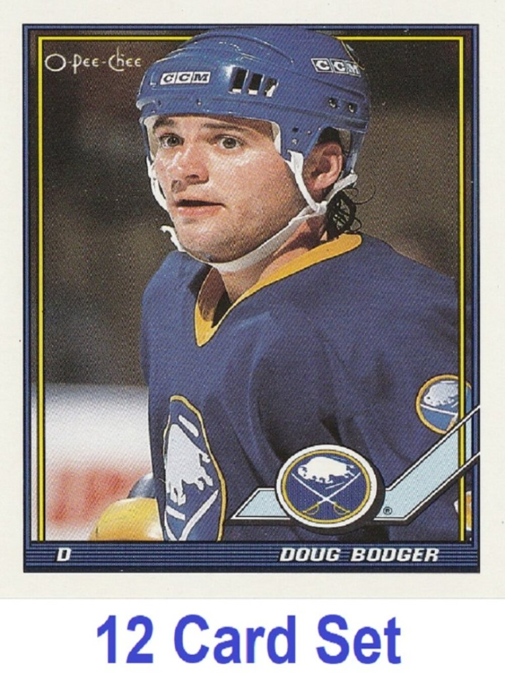 Doug Bodger Hockey Card Collection